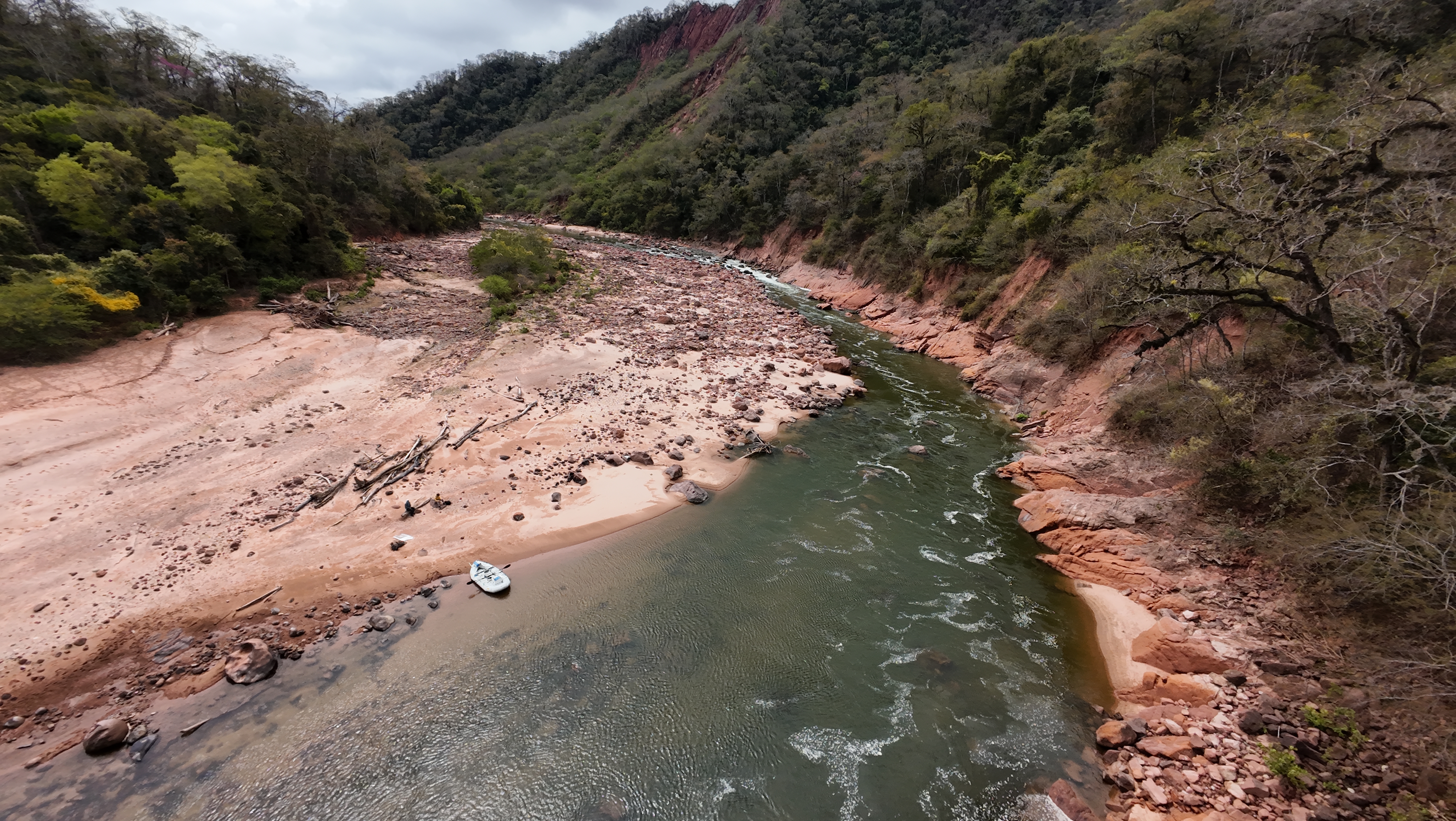 The forests and river valleys of the Bolivian Yungas around Tariquía