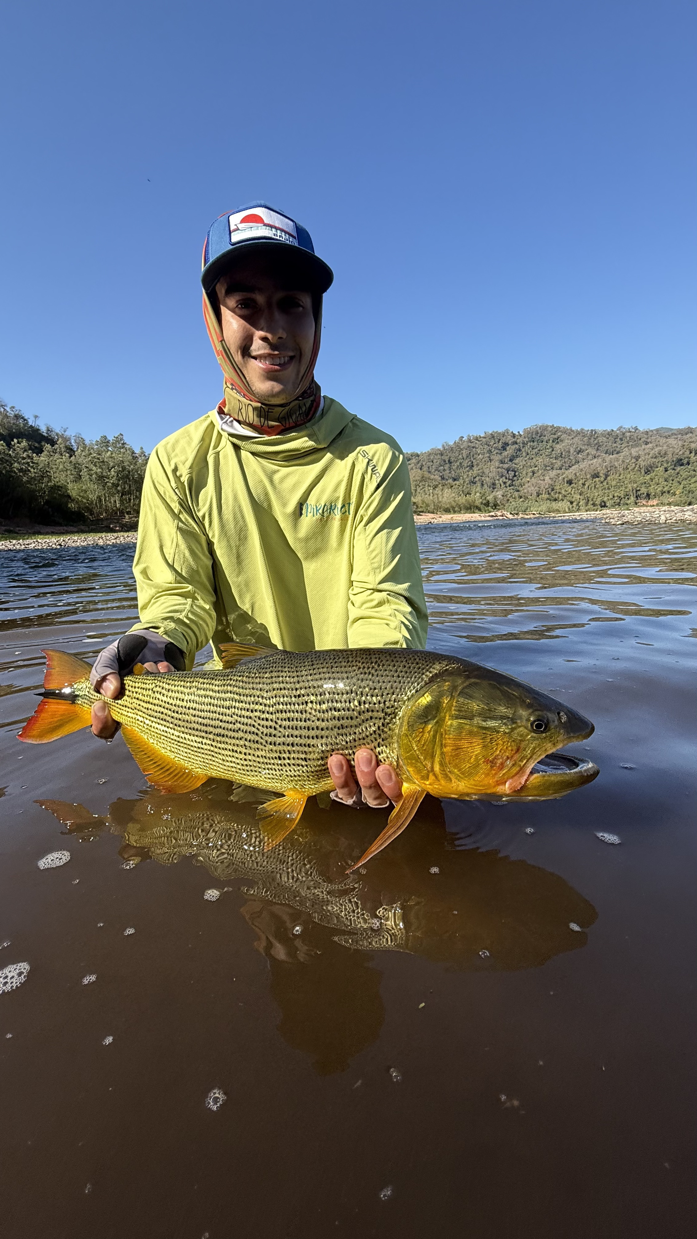 One of the dorado from the final day